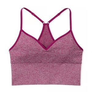 NEW NWT PINK‎ VS Victoria Secret M Medium racerback sports bra magenta purple